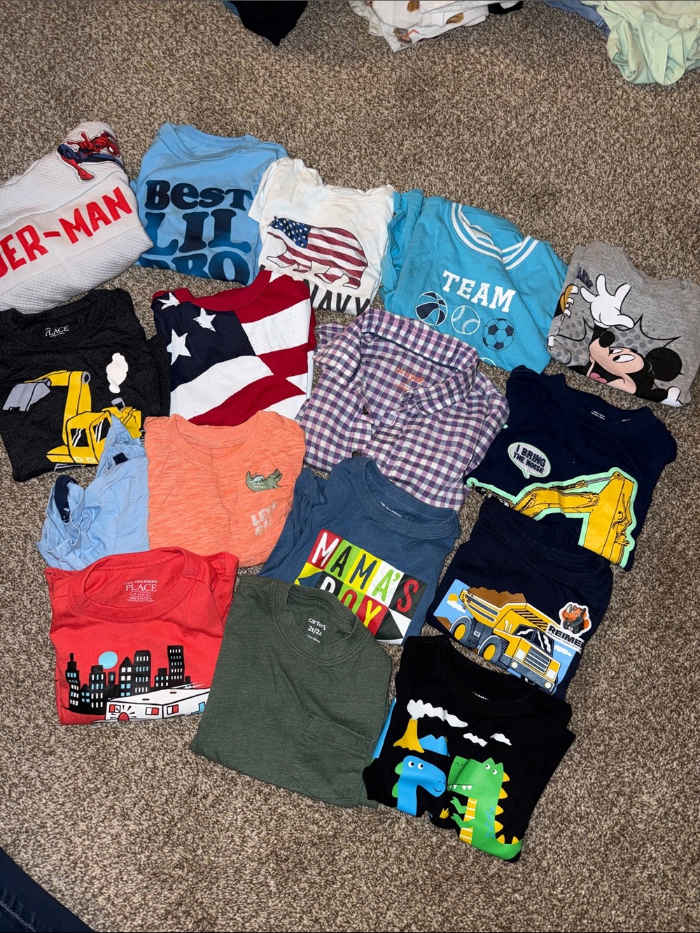 14 short sleeve bundle 2t